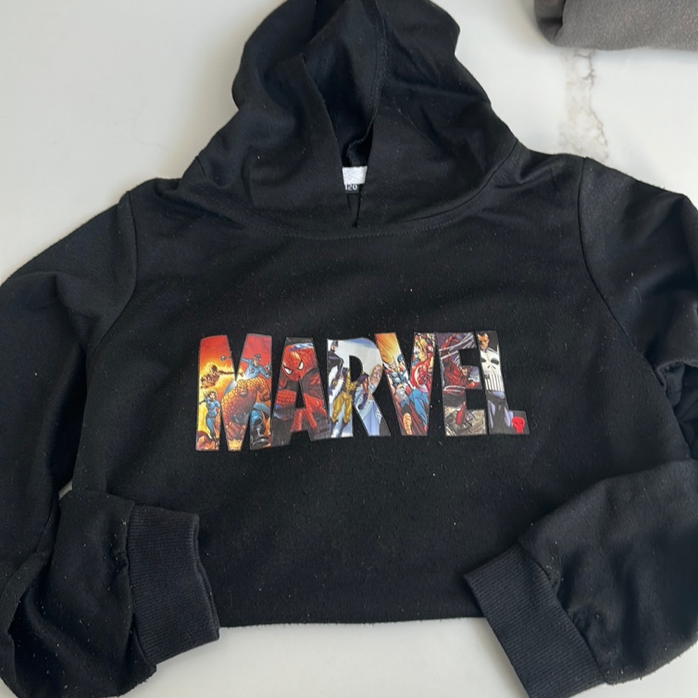 Long sleeve marvel shirt